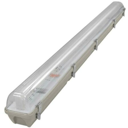 Phoebe Led - 4ft Single IP65 Fitting Manto (led T8 Ready) Non-Corrosive Battens Fittings Tri-proof Outdoor External Non Corrosive Light
